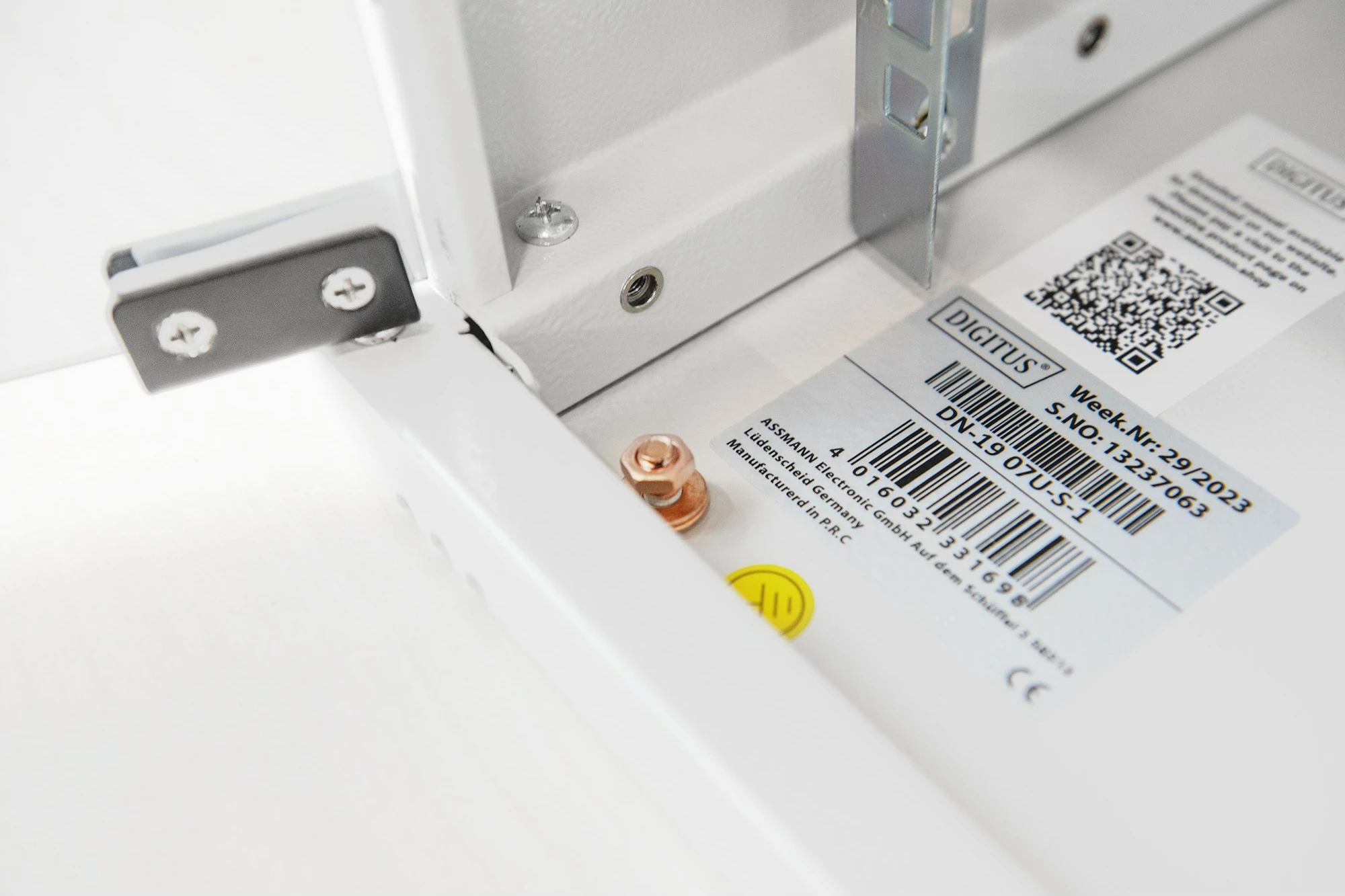 Kasë muri Digitus SOHO 12U, 19", xham, gri