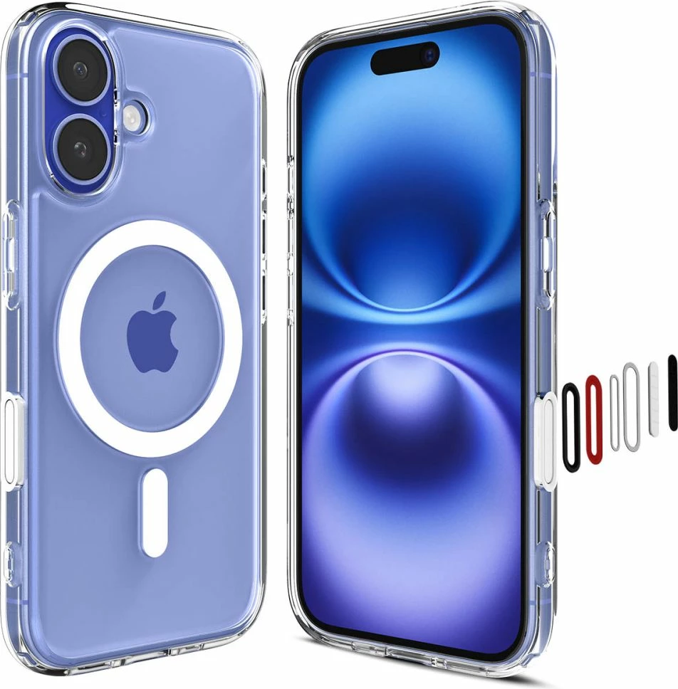 Mbështjellës Spigen Ultra Hybrid "T" MagSafe për iPhone 16, Bardhë