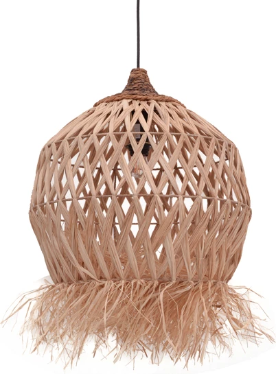 Llambë tavani Marjione Inart prej sisali, ngjyrë natyrale, D45x55cm