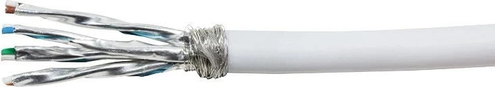 Kabllo Logilink S/FTP kat.7, 100.0m, e bardhë