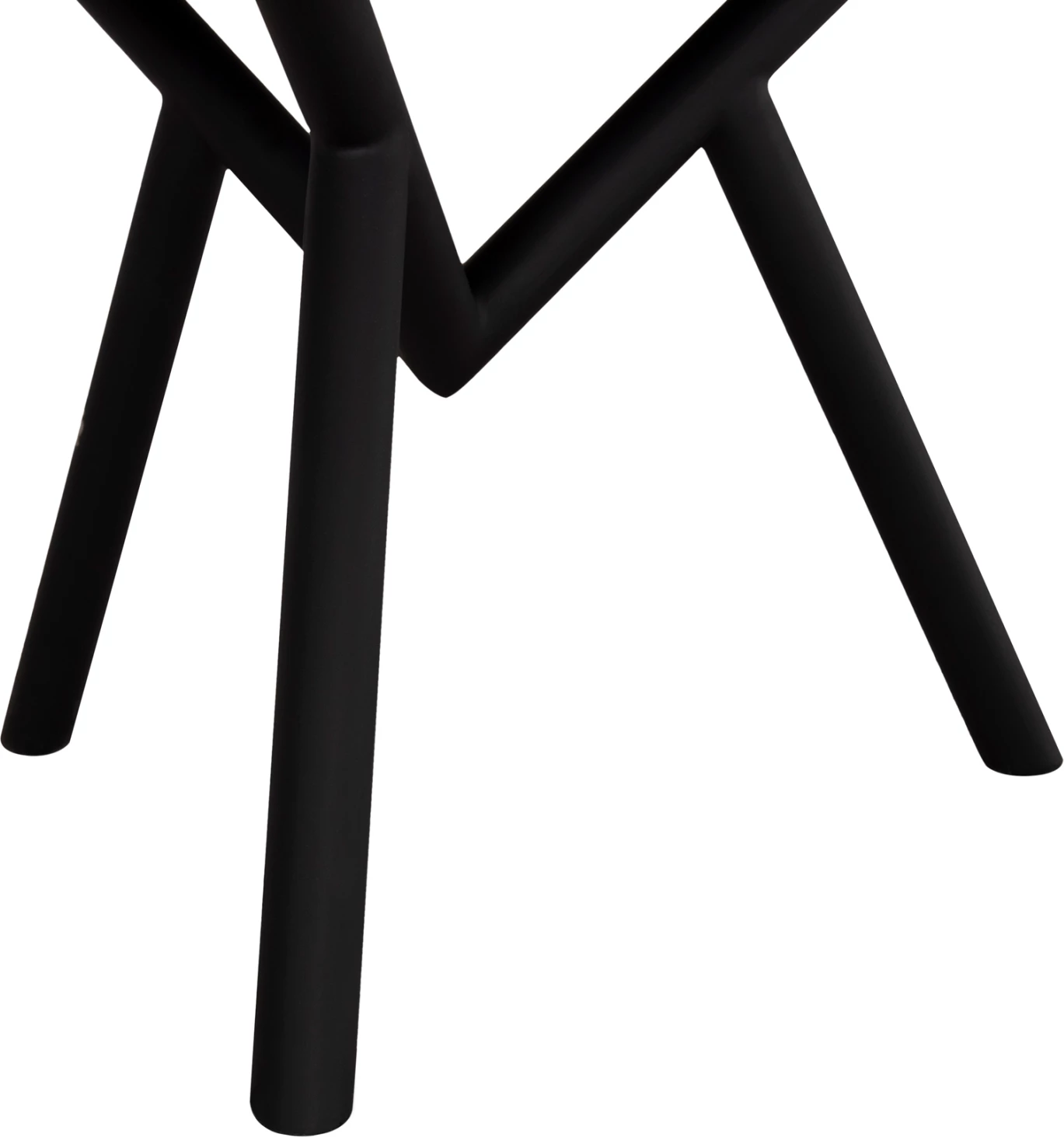 Tavolinë anësore SAMAN, këmbë metalike të zeza, sipërfaqe druri të fosilizuar, 70x55x40H cm