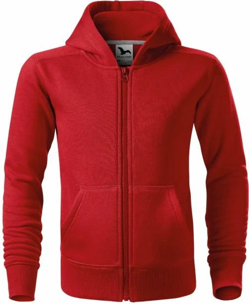 Duks me kapuç për fëmijë Malfini, ngjyrë e kuqe