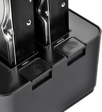 Docking station Thermaltake BlacX Duet 5G, ST0022E, për 2.5"/3.5" HDD, USB 3.0, e zezë