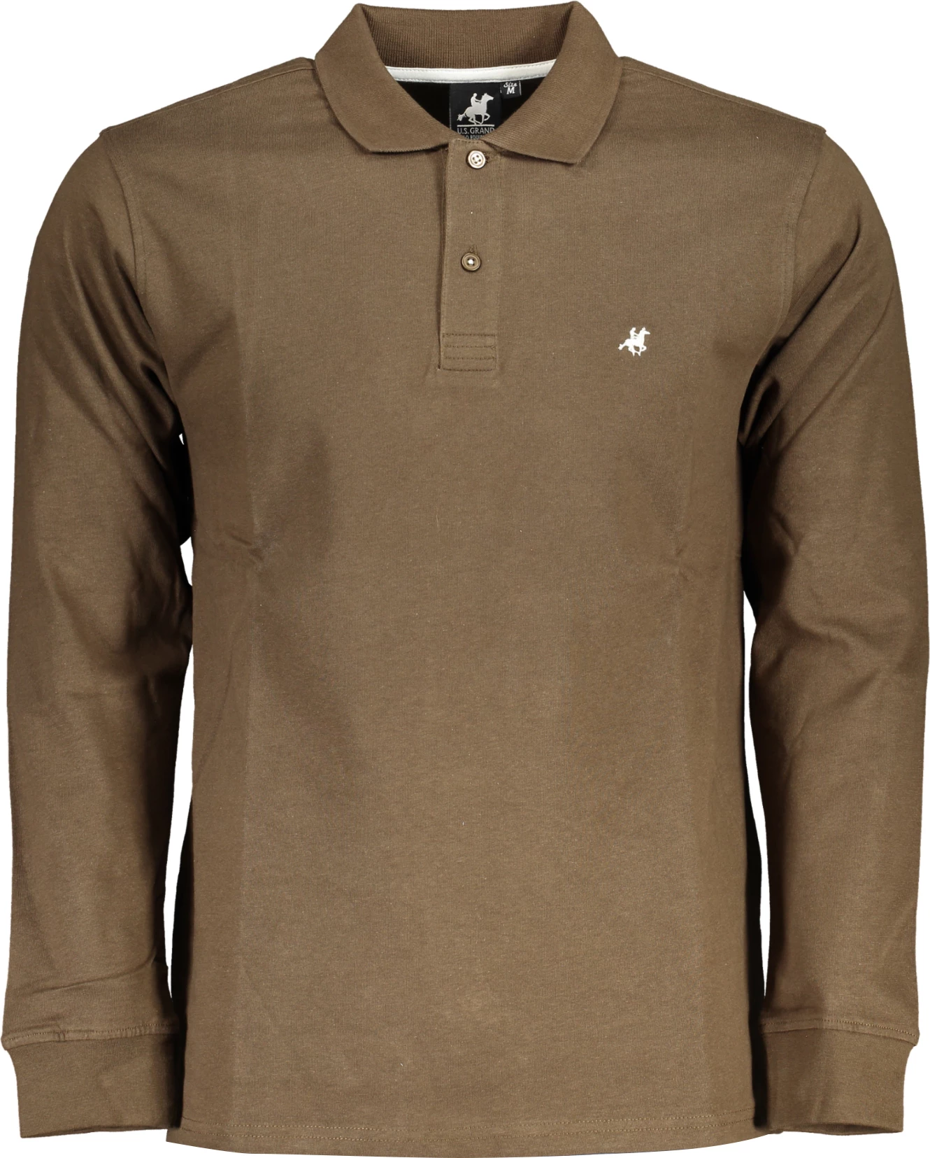 Maicë polo për meshkuj U.S. GRAND POLO, kafe