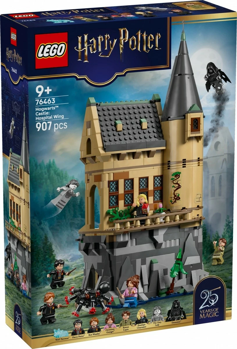 Set ndërtime LEGO Harry Potter 76463 Hogwarts Castle: Hospital Wing 907 pjesë 9+ plastik set i madh