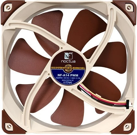 Ftohës Noctua, NF-A14 PWM, 14 cm, i kaftë