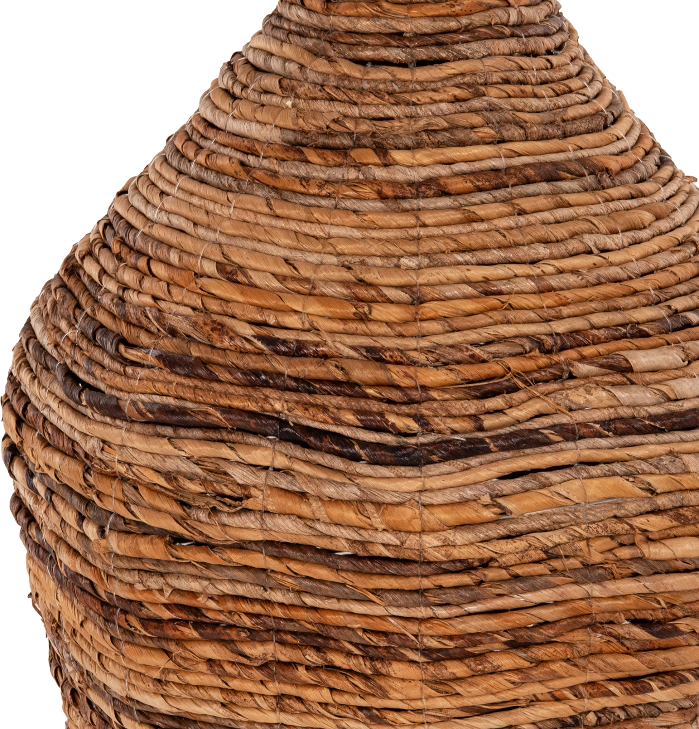 Vazo dekorative për dysheme, FH7836, ngjyrë kafe, Φ43x100H cm