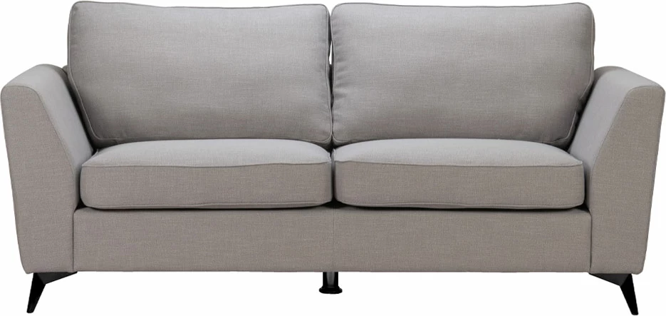 Divan treshe, ngjyrë gri Bergamo 92, 200x86x92cm