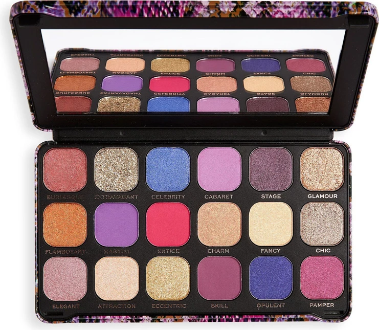 Revolution Forever Flawless Eyeshadow Palette Show Stopper Red