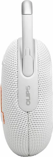 Altoparlant portativ Bluetooth JBL Clip 5, 7 W, Bluetooth 5.3, IP67, deri 15 orë, i bardhë