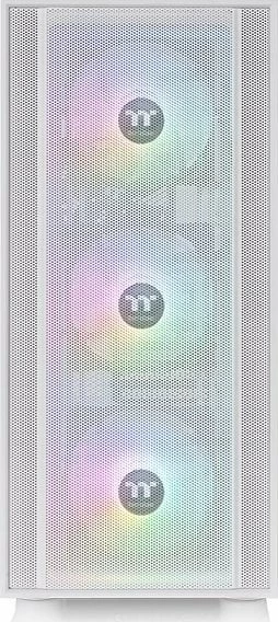 Kasë Thermaltake H570 TG ARGB Snow White, Midi Tower, xham i temperuar, ARGB, e bardhë