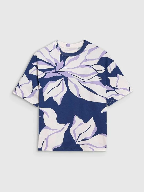 Maicë oversize për femra 4f me printim