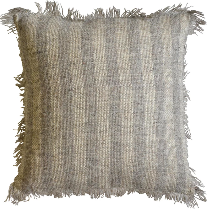 Jastëk dekorativ Sable 4, pambuk, 45x45cm, bezhë-kafe