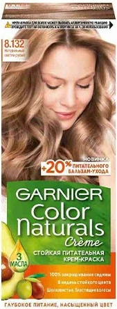 Ngjyrë pë flokë Garnier 8.132