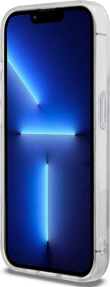 Mbështjellës DKNY IML Checkered Mono Pattern & Printed Stripes MagSafe për iPhone 15 Pro Max, Zi