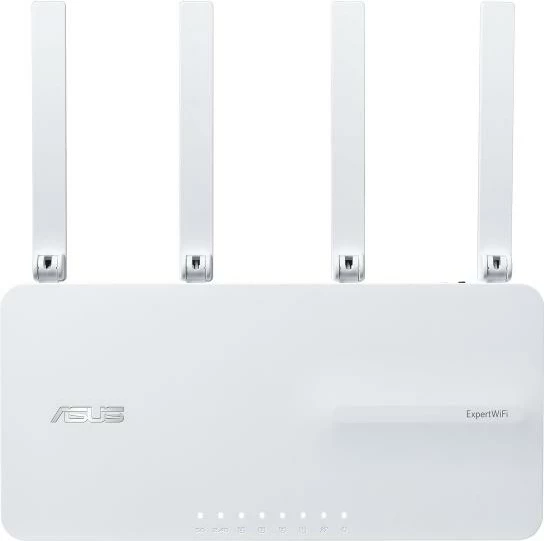Ruter Wi‑Fi Asus ExpertWiFi EBR63, tri-band Wi‑Fi 6, 2.5Gbps, dual WAN, 4 antena, i bardhë