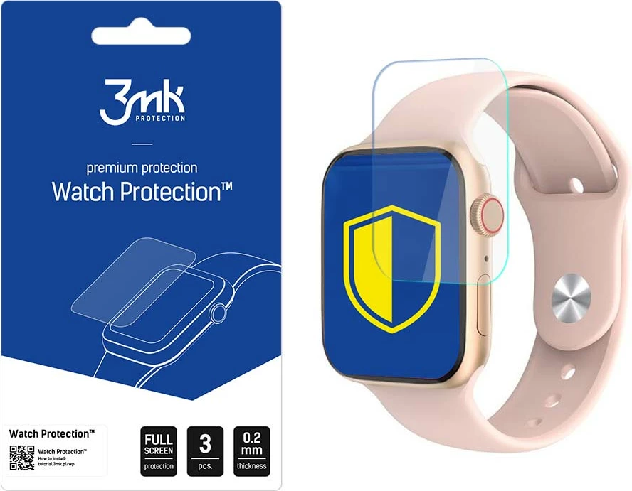 Folje mbrojtëse për smartwatch 3mk Protection Watch Protection ARC+ për Kiano Watch Active, Transparent