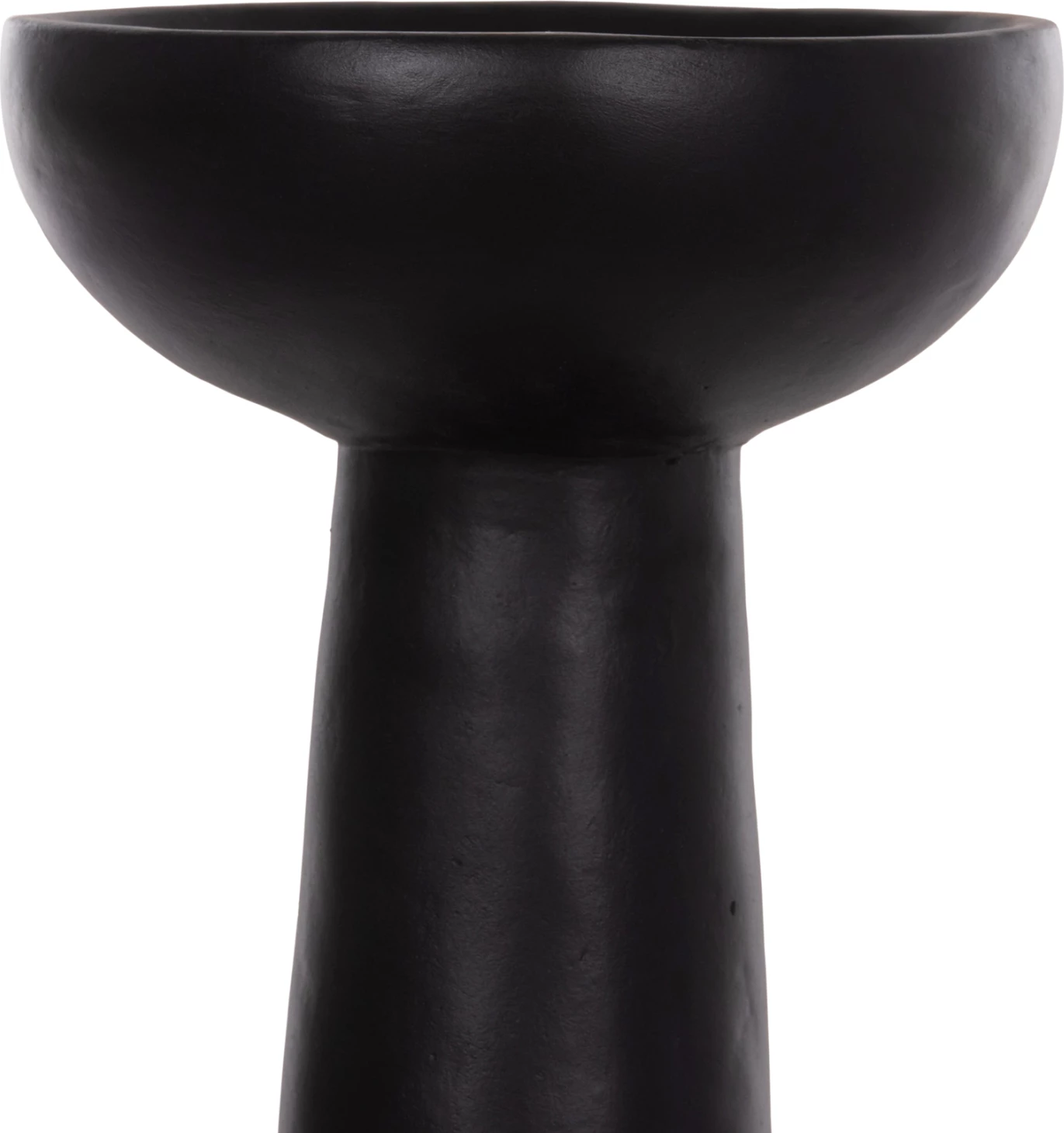 Vazo dekorative tavoline LEKKAN, terrakotë, e zezë, FH4664.01L, 18x38cm