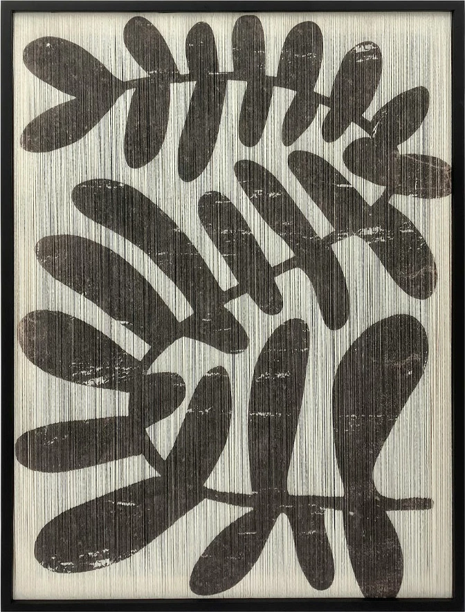 Pikturë dekorative Live Boldly, dru, ngjyrë e zezë dhe bezhë, 60x80x3 cm