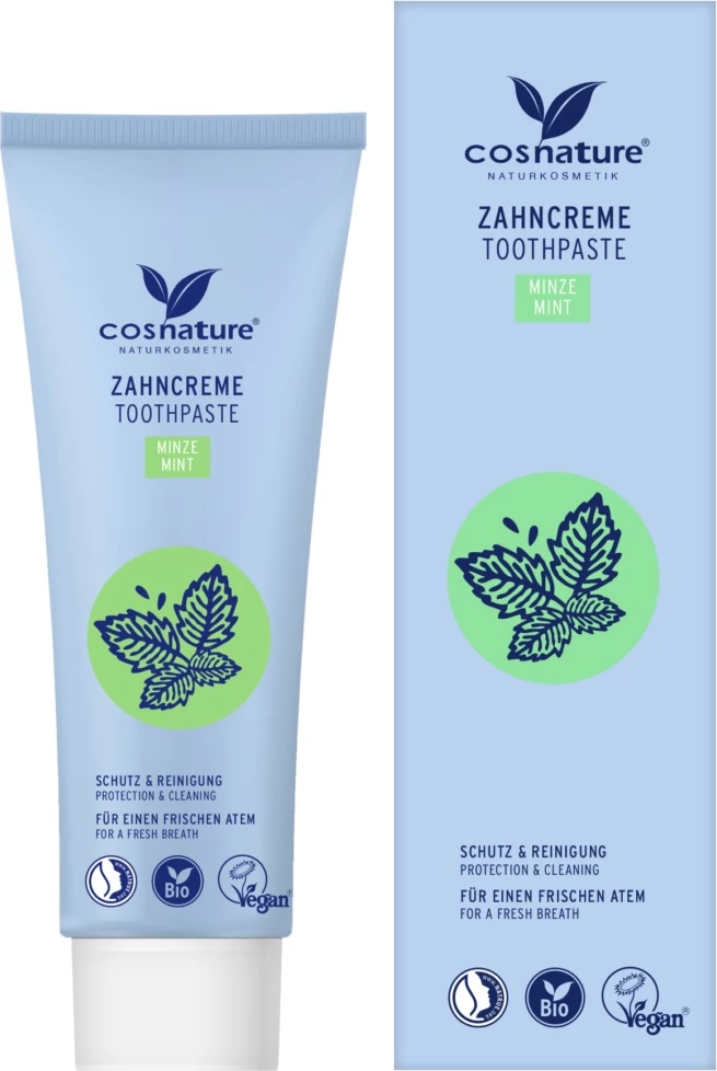 Pasta për dhëmbë Cosnature Mint me fluoride 75ml