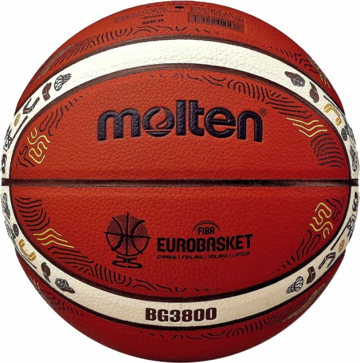 Top basketbolli Molten, portokalli
