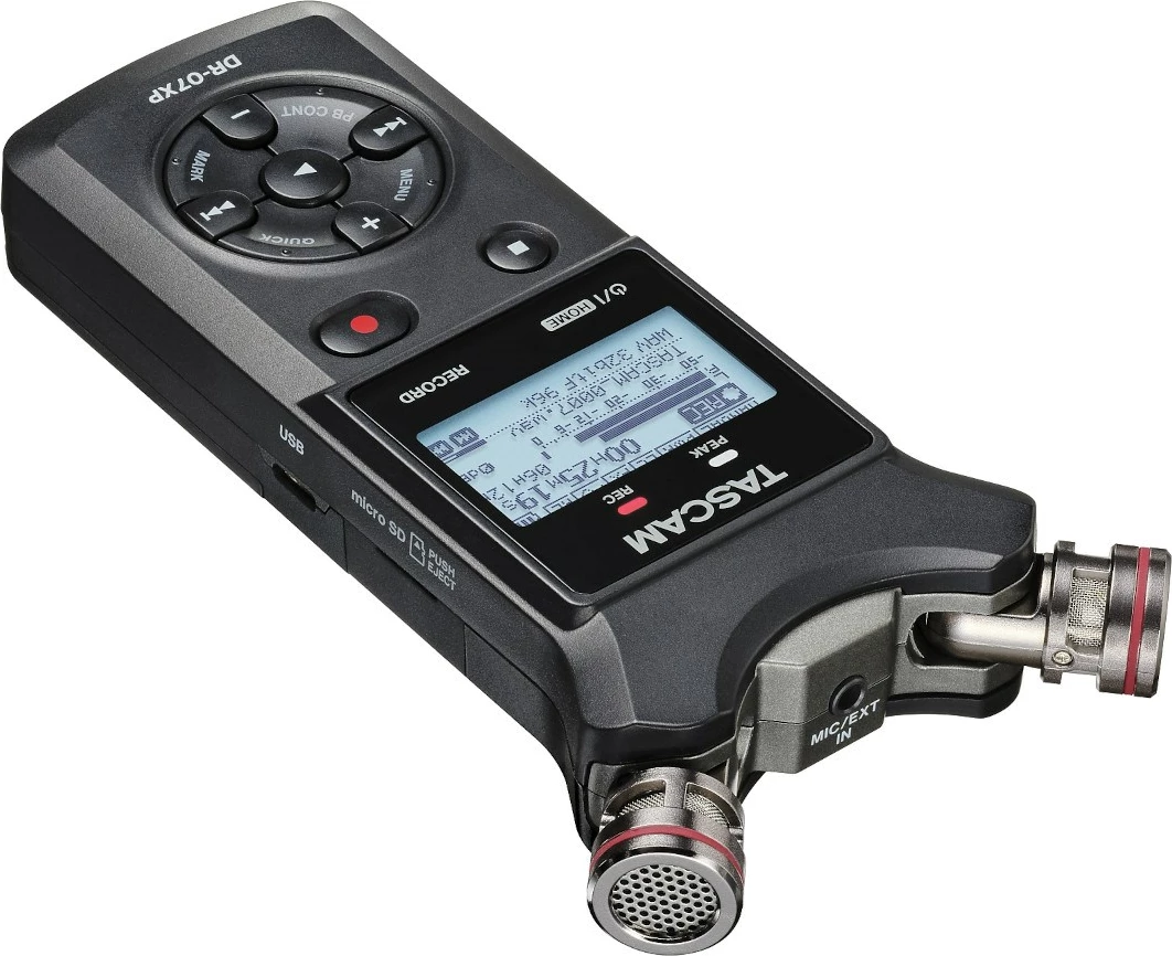 Regjistrues portativ TASCAM DR-07XP, USB Type-C, i zi