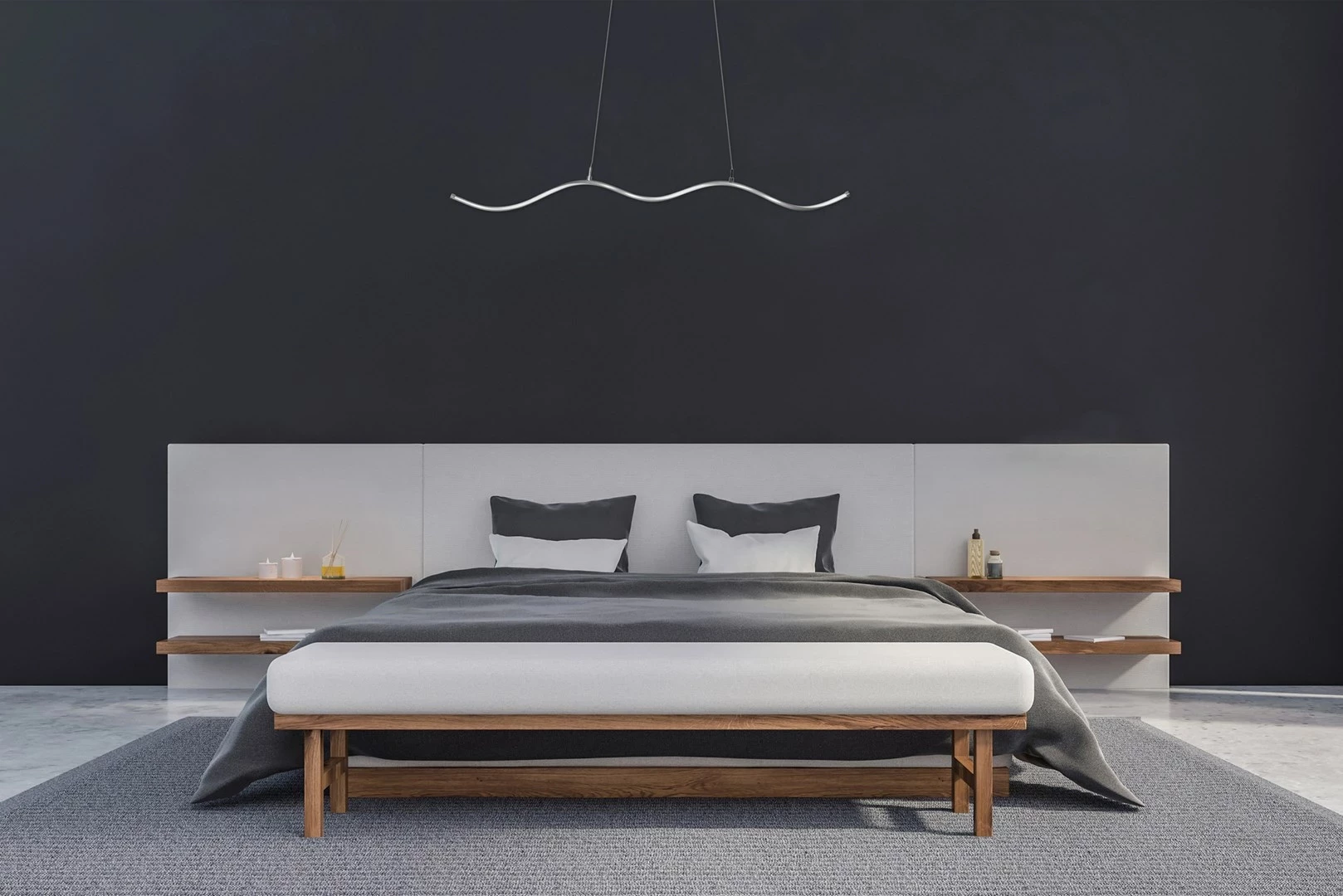 Llambë tavani Activejet AJE-SARA, LED, Argjendtë