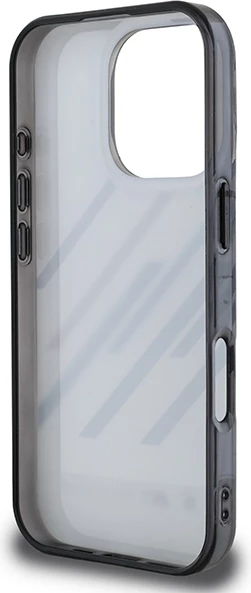 Mbështjellës BMW Motorsport IML Random Stripes për iPhone 16 Pro Max, Gri