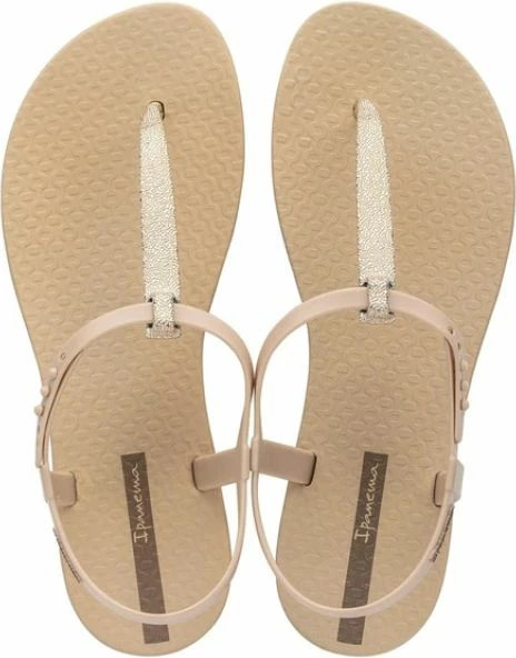 Sandale për femra Ipanema, bezhë me ari