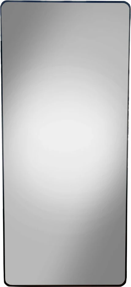 Pasqyrë LISSO, e zezë, 80x180cm