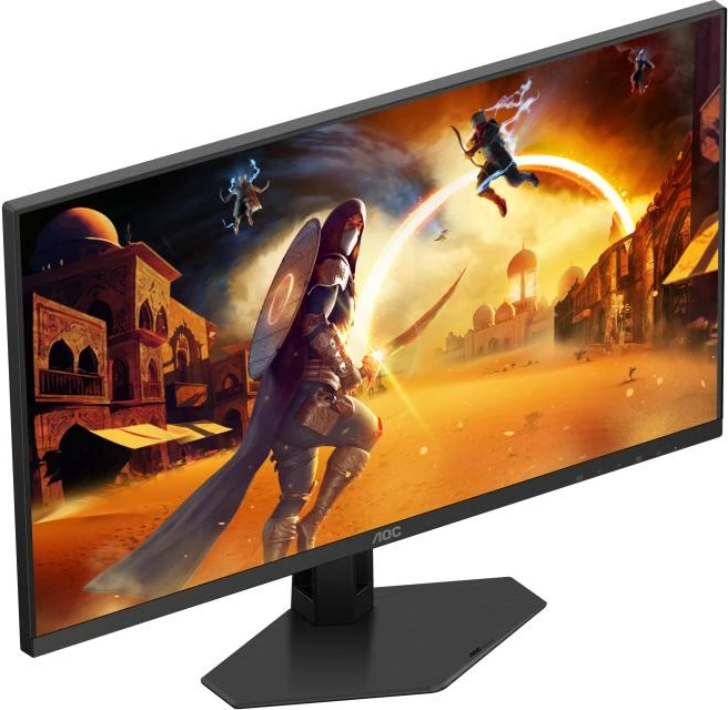monitor gaming, AOC, 25G4SRE, 24.5", 300Hz OC 310Hz, 1ms GtG, Fast IPS, HDR400, G-SYNC, USB hub, e zezë/e kuqe