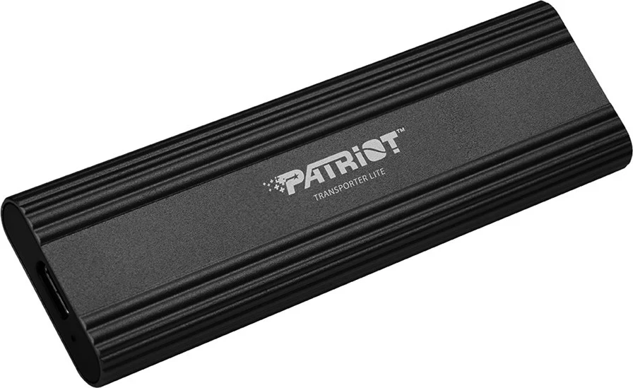 Disk i jashtëm SSD Patriot Memory Transporter Lite 1 TB, USB Type-C, i zi