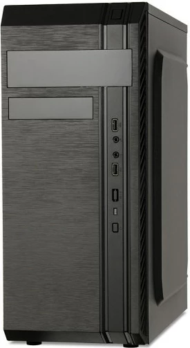 Kasë iBox VESTA S30 Midi ATX Tower, e zezë