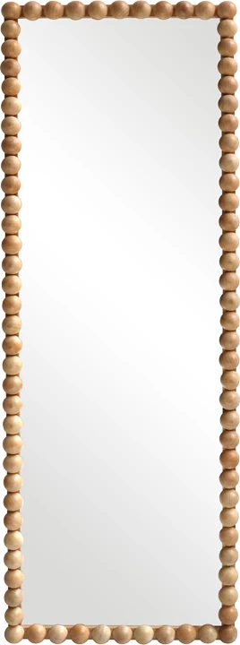 Pasqyrë muri Ledalo, dru natyral, 45x4.5x130cm