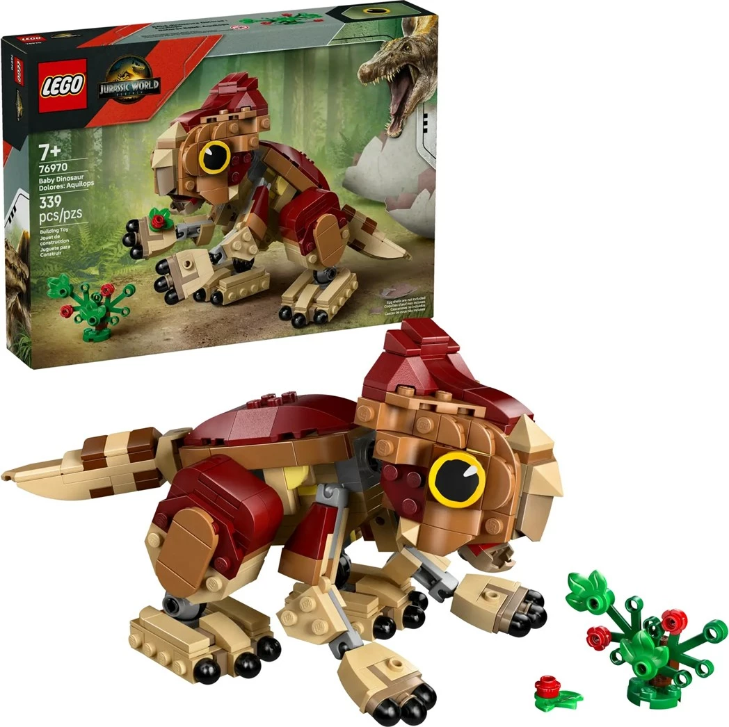 Set LEGO Jurassic World 76970 Baby Dinosaur Dolores Aquilops