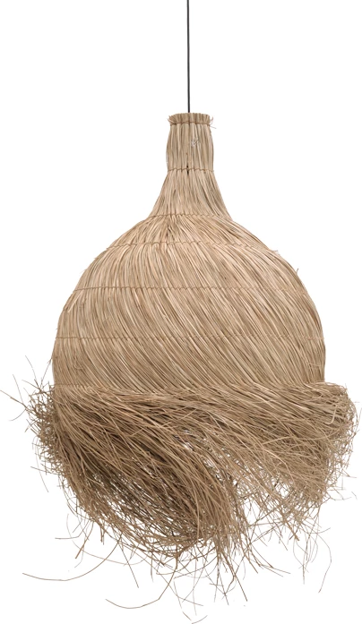 Llambë tavani Cazin, mendong, ngjyrë natyrale, D80x85cm