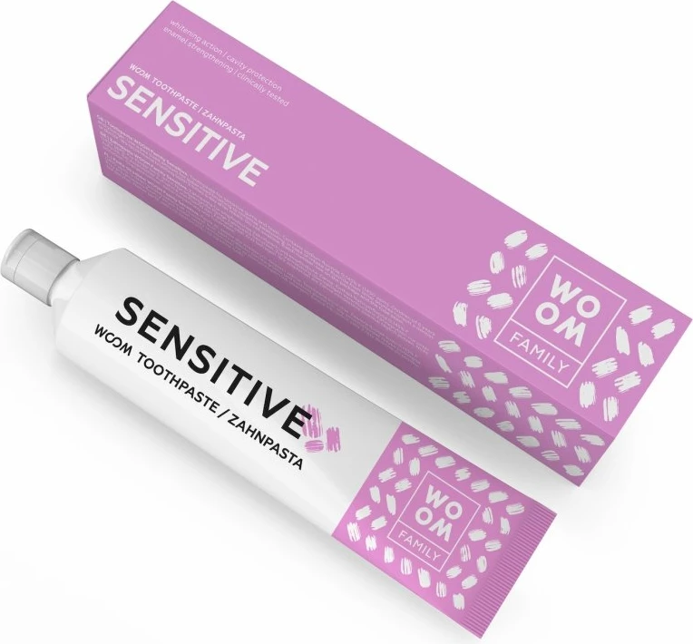 Pasta për dhëmbë Woom Family Sensitive 75ml