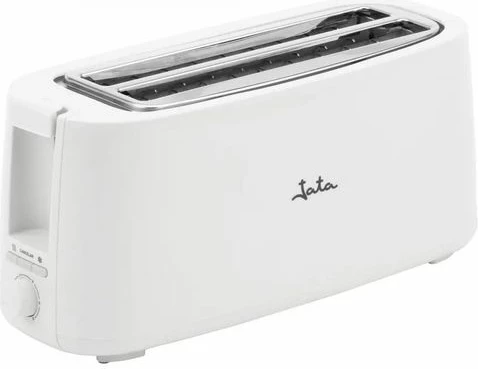 Toster JATA JETT1584, 2x long slot 25x3cm, 7 nivele pjekjeje, auto-centering, auto-off, 1400W, i bardhë
