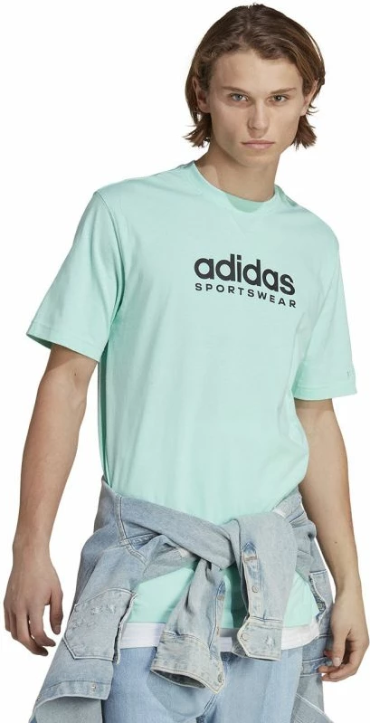 Maicë për meshkuj adidas, në ngjyrë mente