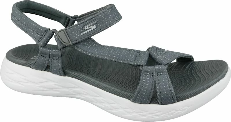 Sandale për femra Skechers, gri