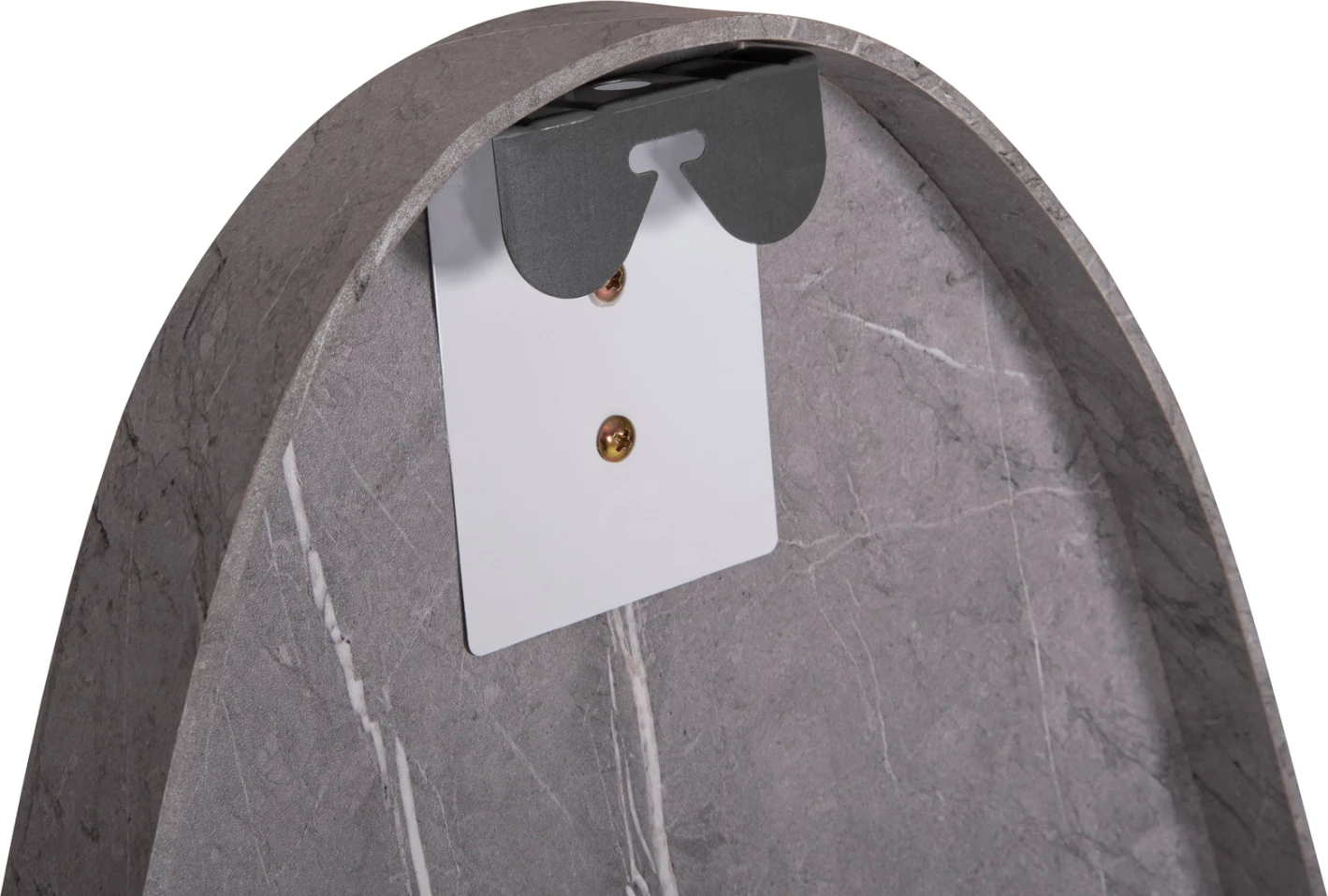 Pasqyrë muri CRITHER FH4486.02 kornizë MDF ngjyrë mermeri gri 49x140 cm.