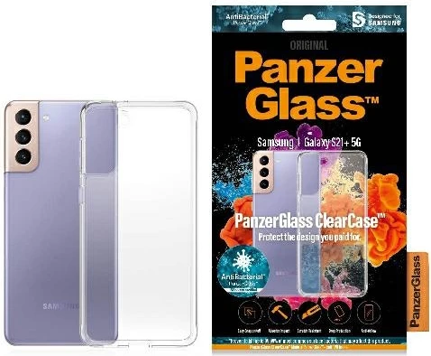 Mbështjellës PanzerGlass ClearCase për Samsung Galaxy S21+, transparent