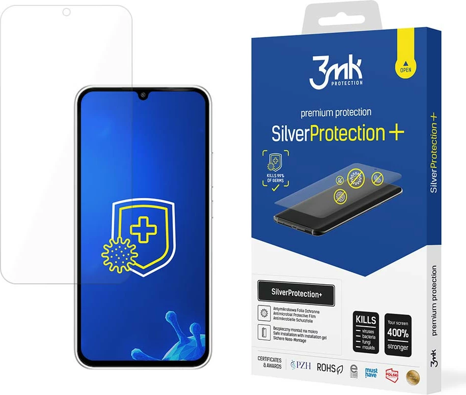 Mbështjellës mbrojtës ekrani 3mk SilverProtection+ për Samsung Galaxy A35/A55 5G