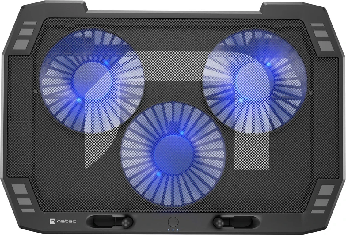 Mbajtëse ftohëse për laptop Natec, 15.6'' / 17'', e zezë