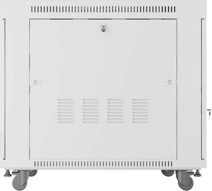 Kasë rack LANBERG 19 inch 15U 800x1000mm, ngjyrë hiri, derë perforuese LCD