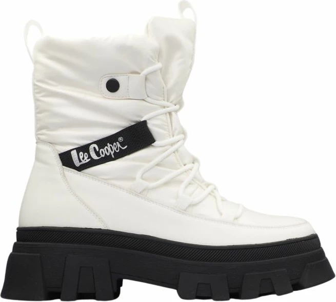 Çizme femra Lee, të bardha