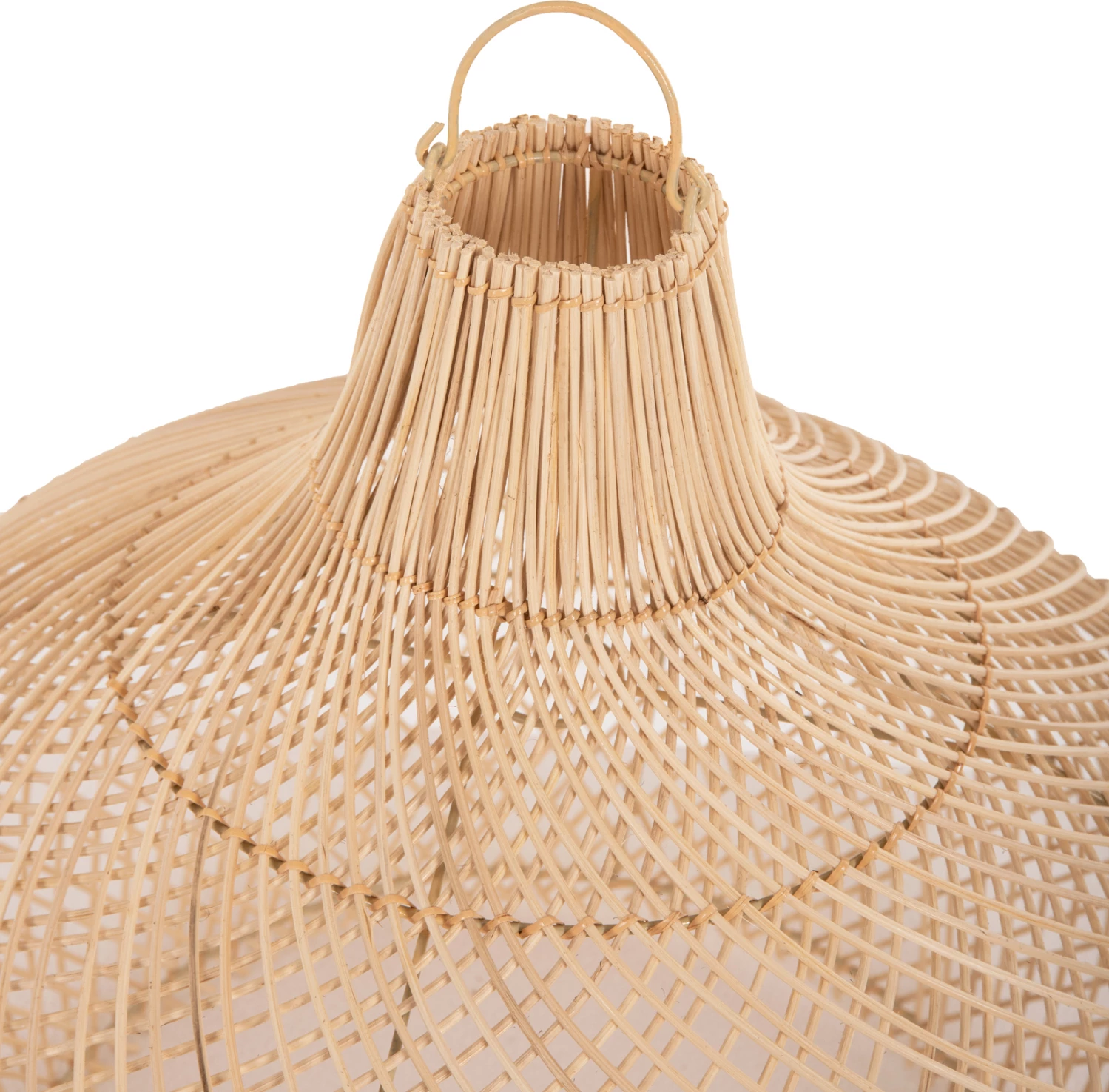 Llambë tavani varëse, ratan natyral, ngjyrë natyrale, FH7860, 54x46-141cm