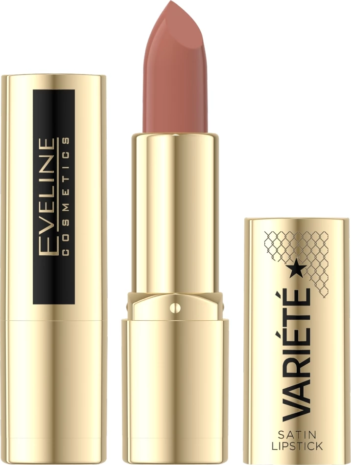 Buzëkuq për femra Eveline Cosmetics Variety Satin Lipstick Stick 03, 4g