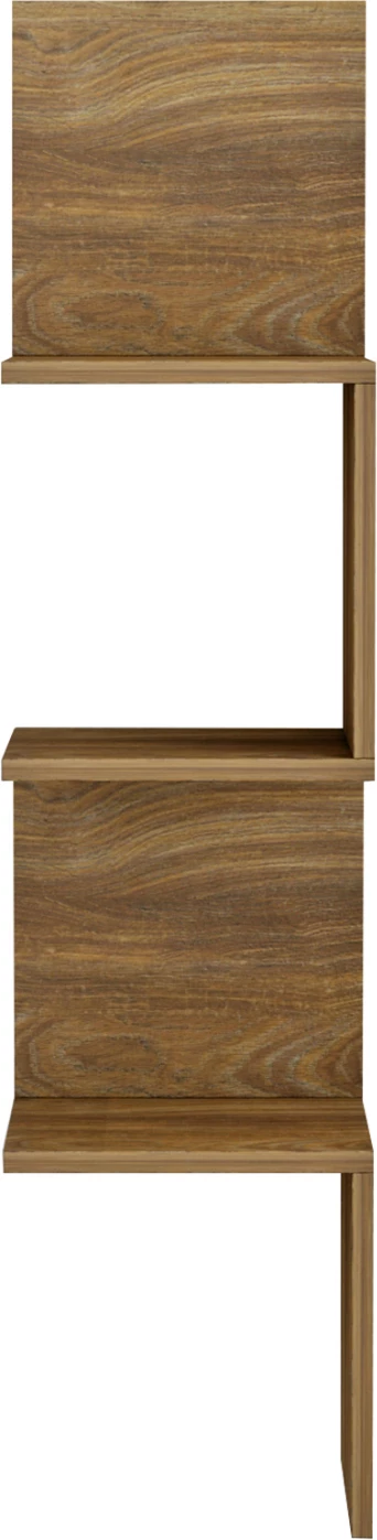 Raft këndi për mur, ILLUSION, FH8935.11, melaminë, natyrale, 25x25x105,4H cm