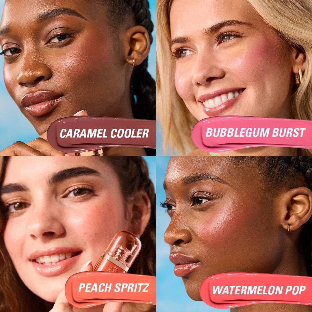 Revolution Superdewy Liquid Blush Burst - Watermelon Pop Coral
